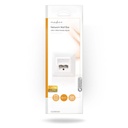 Nedis CCGP89150IV Netwerk Wanddoos | Inbouw | 2 poort(en) | CAT5e | Recht | Female | Goud Verguld | PVC | Wit | Envelop