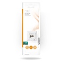 Nedis CCGP89200IV Netwerk Inbouw Wanddoos 2 poorten CAT6 Verguld Wit