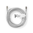 Nedis CCGT85320GY75 CAT6a netwerkkabel SF/UTP RJ45 7.5m Grijs 