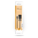 Nedis CCGW60852BK09 RS232-Converter USB-A - RS232 Vernikkeld 90cm Zwart 