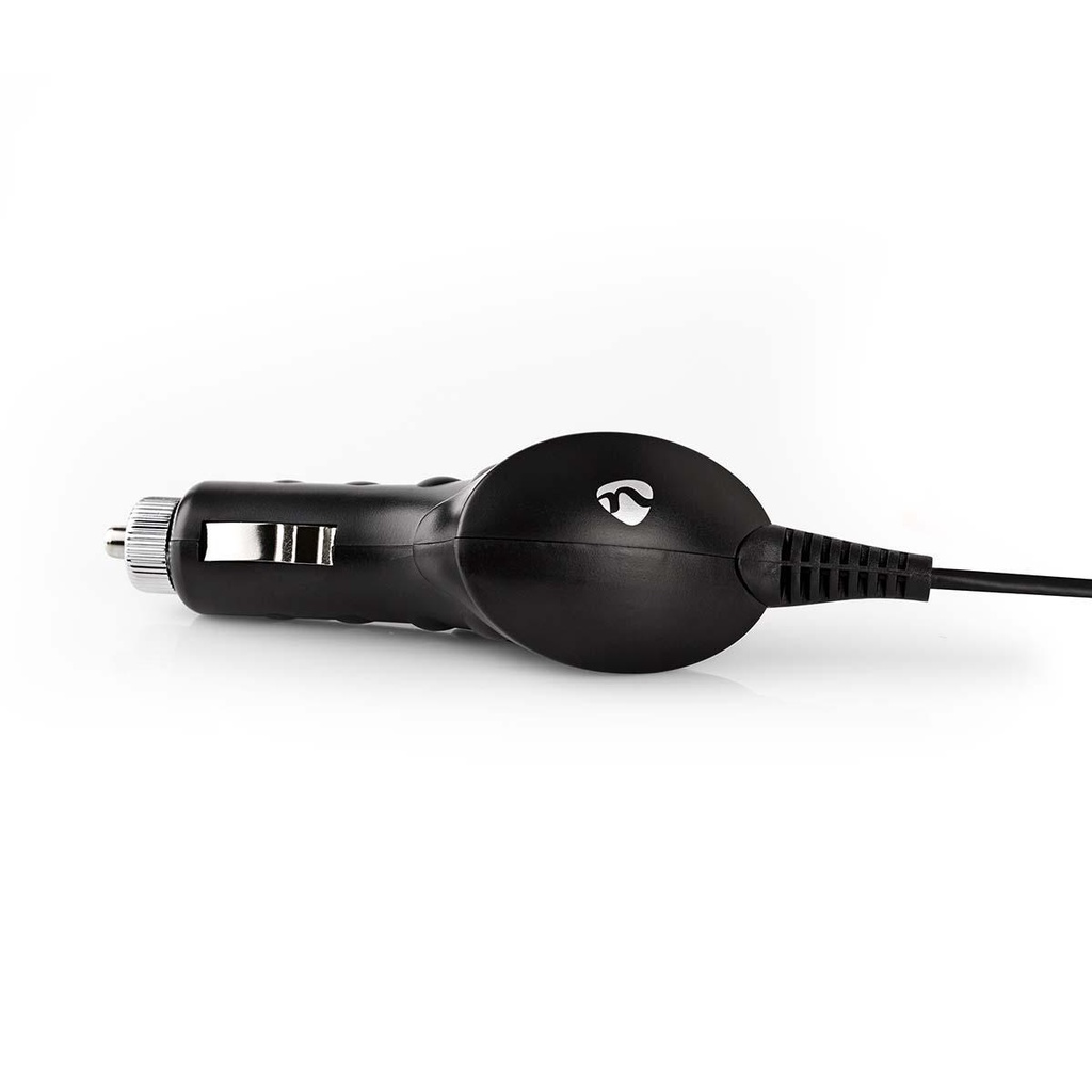 Nedis CCHAU100ABK Autolader 5W 1A Micro-USB 1m Enkel Voltage Zwart