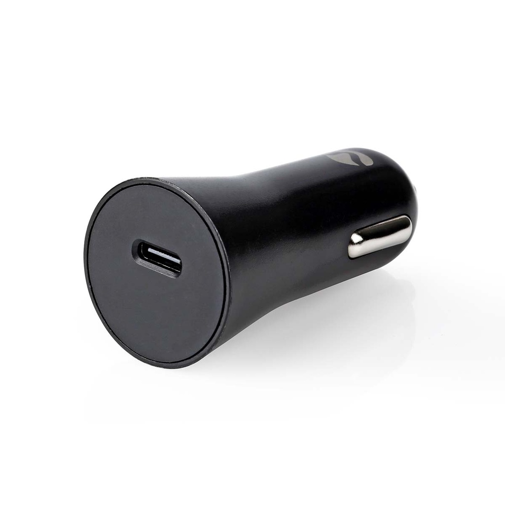 Nedis CCPD20W101BK Autolader 20W 1.67/2.22/3.0A USB-C Automatische Voltage Zwart