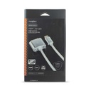 Nedis CCTB34800AL20 HDMI Kabel HDMI - DVI-D 24+1-Pins  2560x1600@60Hz Verguld 2m Zilver