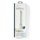 Nedis CCTB37450AL02 Mini DisplayPort 1.2 -Kabel Mini-DisplayPort - DisplayPort vrouwelijk 20cm Zilver