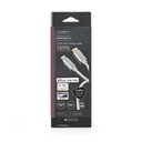 Nedis CCTB39650AL10 USB 2.0 Kabel Lightning - USB-C 480 Mbps Verguld 1m Zilver