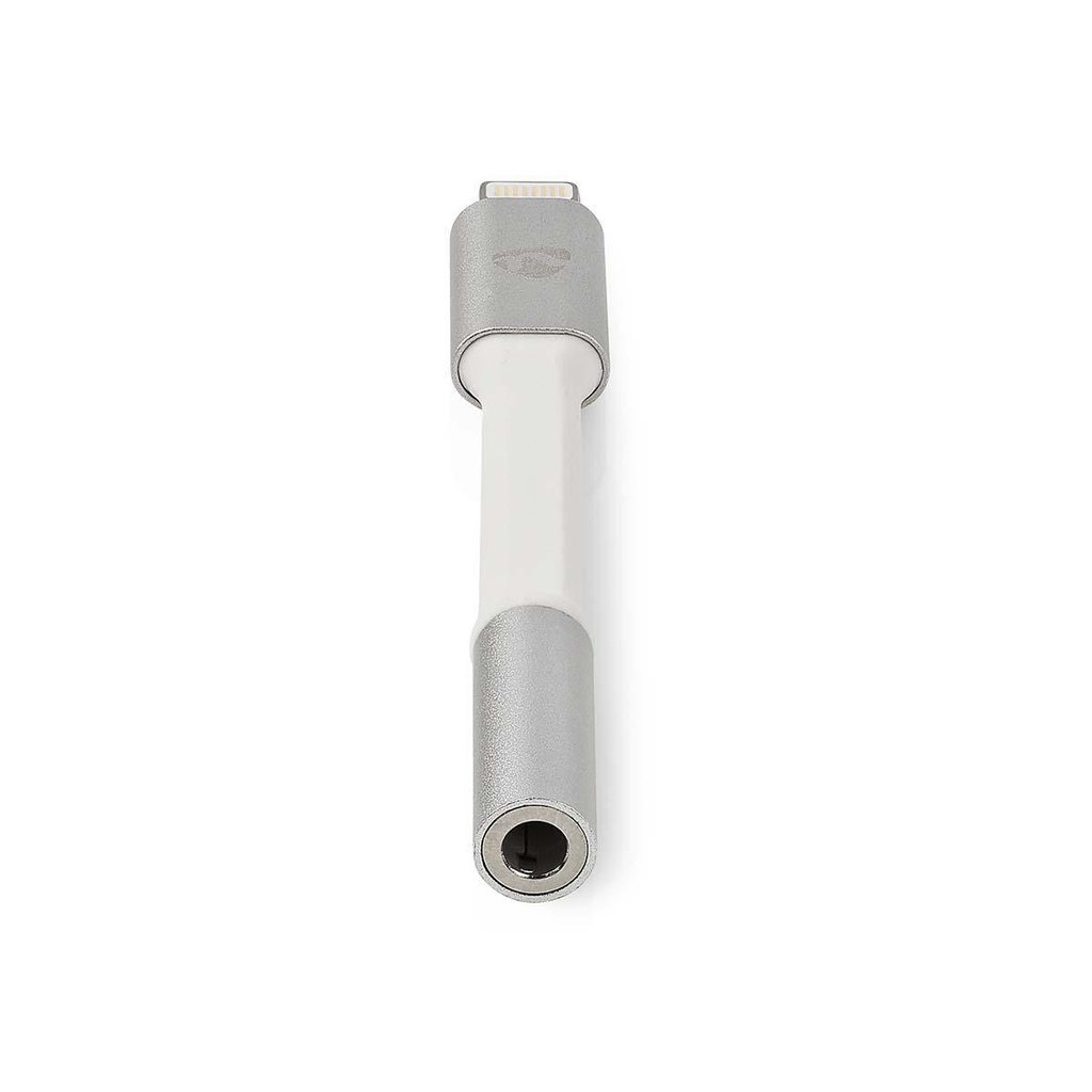 Nedis CCTB39950AL015 Lightning-Adapter Lightning - 3,5 mm Jack Vrouwelijk Verguld 15cm Zilver