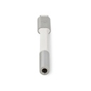 Nedis CCTB39950AL015 Lightning-Adapter Lightning - 3,5 mm Jack Vrouwelijk Verguld 15cm Zilver