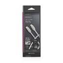 Nedis CCTB60800AL20 USB 2.0-Kabel USB-C 100W 480Mbps Verguld 2m Zilver
