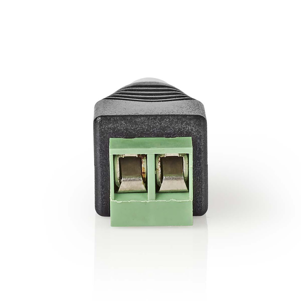Nedis CCTVCF40BK5 CCTV-Security Connector 2-Voudig Aansluitblok DIN Zwart