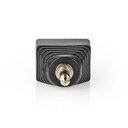 Nedis CCTVCM50BK5 CCTV-Security Connector 3-Voudig  3,5 mm Jack Zwart