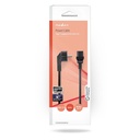 Nedis CEGB10000BK20 Stroomkabel Type F - IEC-320-C13 Haaks Vernikkeld 2m Zwart 