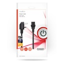 Nedis CEGP11200BK50 Stroomkabel Type G - IEC-320-C13 Vernikkeld 5m Zwart 