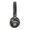 Nedis CHSTB310BK Stereo -Headset On-Ear Bluetooth inklapbare Microfoon Zwart