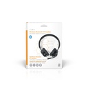 Nedis CHSTB310BK Stereo -Headset On-Ear Bluetooth inklapbare Microfoon Zwart