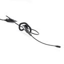 Nedis CHSTUM210BK Mono-Headset In-Ear USB-A / USB-C Inklapbare Microfoon Zwart
