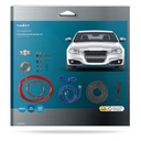 Nedis CKIT910VA Installatieset voor Autoradio | 800 W | Verguld | Gift Box