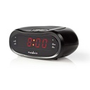 Nedis CLAR001BK Digitale Wekkerradio 0.6"LED-Scherm AM / FM Zwart