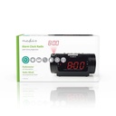 Nedis CLAR005BK Digitale Wekkerradio 0.9"LED-Scherm Tijdprojectie AM / FM Zwart