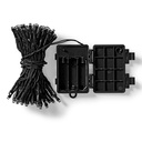 Nedis CLBO192 Kerstverlichting op Batterij 192 LED's Warm Wit 14.4m 7effecten Binnen & Buiten 