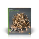 Nedis CLCS1512 Kerstverlichting | Cluster | 1512 LED's | Warm Wit | 11.00 m | Licht effecten: 7 | Binnen & Buiten | Netvoeding