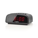 Nedis CLDK008BK Digitale Bureau-Wekker LED-Scherm Zwart