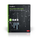 Nedis CLLC180C Decoratieve IJspegel Verlichting 180 LED's Koel Wit 5.9m 7 Effecten 