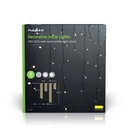 Nedis CLLC360 Decoratieve IJspegel Verlichting 360 LED's Warm Wit 9m 7 Effecten Binnen & Buiten