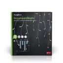 Nedis CLLC360C Decoratieve IJspegel Verlichting 360 LED's Koel Wit 9m 7 Effecten Binnen & Buiten