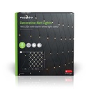 Nedis CLLN160 Decoratieve Net Verlichting Warm Wit 160 LED's 2 x 1 m 7 Effecten Binnen & Buiten
