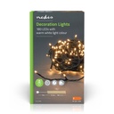 Nedis CLLS180 Kerstverlichting 180 LED's Warm Wit 13.5m 7 Effecten Binnen & Buiten