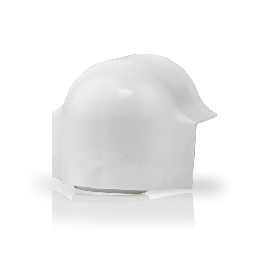 Nedis CMDT4511WT Kabelgoot Hoekstuk Buitenkant 16mm Maximale Diameter PVC Wit