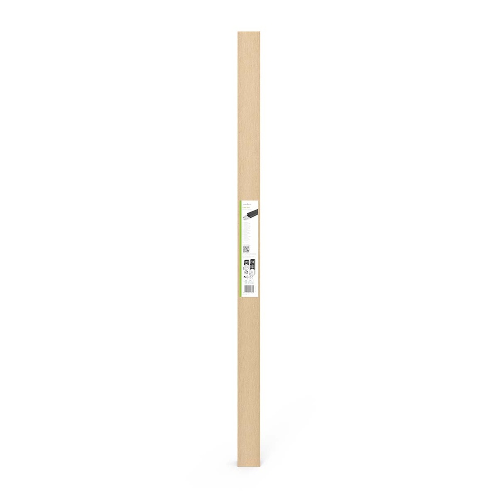 Nedis CMDT5025BK110 Kabelgoot 25mm Maximale Diameter 1.1m Zwart