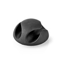 Nedis CMGC20026BK Kabelclip Click & Go 2 Sleuven 5.3 mm Maximale kabeldikte Zwart 6 Stuks 