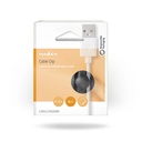 Nedis CMGC20026BK Kabelclip Click & Go 2 Sleuven 5.3 mm Maximale kabeldikte Zwart 6 Stuks 