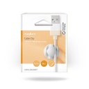 Nedis CMGC20026WT Kabelclip Click & Go 2 Sleuven 5.3 mm Maximale kabeldikte Wit 6 Stuks