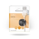 Nedis CMGC20034BK Kabelclip Click & Go 3 Sleuven 5.3 mm Maximale kabeldikte Zwart 4 Stuks