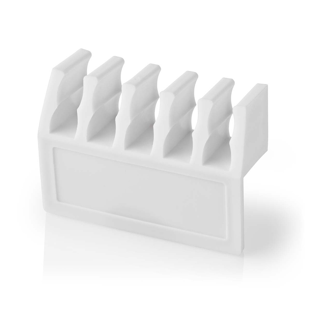 Nedis CMGC21052WT Kabelclip Click & Go 5 Sleuven 7.1 mm Maximale kabeldikte Wit 2 Stuks