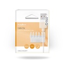 Nedis CMGC21052WT Kabelclip Click & Go 5 Sleuven 7.1 mm Maximale kabeldikte Wit 2 Stuks