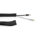 Nedis CMSL0015BK200 Kabelsleeve 15 mm Maximale kabeldikte Nylon Zwart