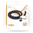 Nedis CMSL0030BK200 Kabelsleeve 30 mm Maximale kabeldikte Nylon Zwart
