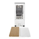 Nedis COOL116CWTW SmartLife Mobiele Aircooler 5l 215m³/h Zwenkfunctie Wit