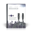 Nedis COTG15010GY150 Gebalanceerde Audiokabel XLR 3-Pins - XLR 3-Pins Vrouwelijk 15m Grijs