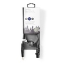 Nedis COTH15320GY10 Gebalanceerde Audiokabel XLR 3-Pins Vrouwelijk - 3,5 mm Jack 1m Grijs