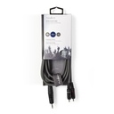 Nedis COTH22200GY15 Stereo-Audiokabel 3,5 mm Jack - 2x RCA 1.5m Grijs