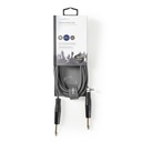 Nedis COTH23000GY30 Mono-Audiokabel 6,35 mm Jack 3m Grijs