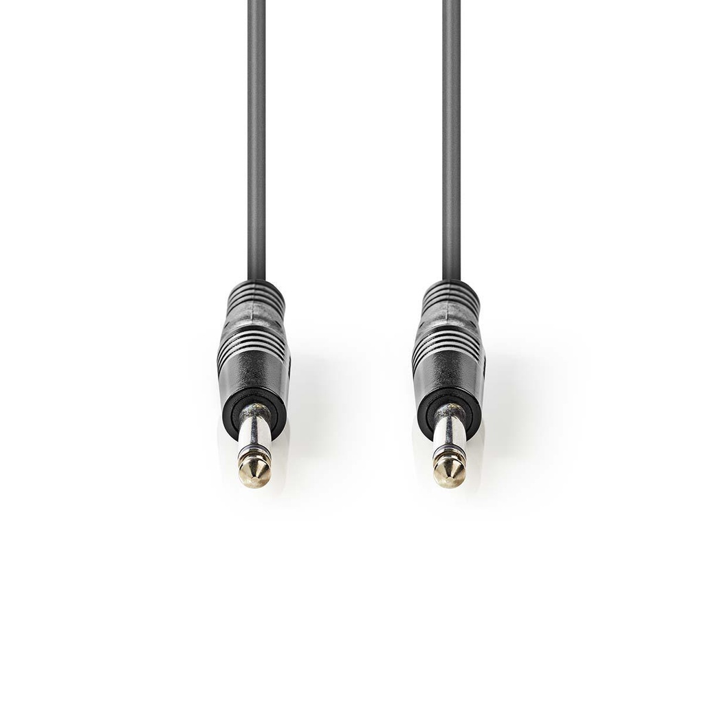 Nedis COTH23000GY50 Mono-Audiokabel 6,35 mm Jack 5m Grijs