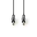 Nedis COTH23000GY50 Mono-Audiokabel 6,35 mm Jack 5m Grijs