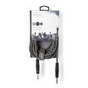 Nedis COTH23020GY50 Stereo-Audiokabel 6,35 mm Jack 5m Grijs