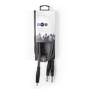 Nedis COTH23200GY30 Stereo-Audiokabel 2x 6,35 mm Jack - 3,5 mm jack 3m Grijs 