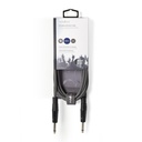Nedis COTH23200GY50 Stereo-Audiokabel 2x 6,35 mm Jack - 3,5 mm Jack 5m Grijs